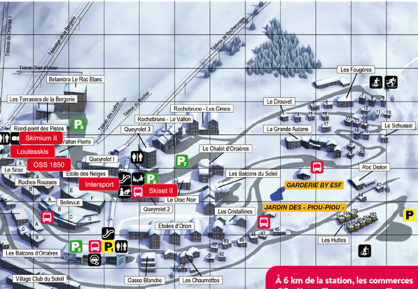 Place du Queyrelet - Est de la Station