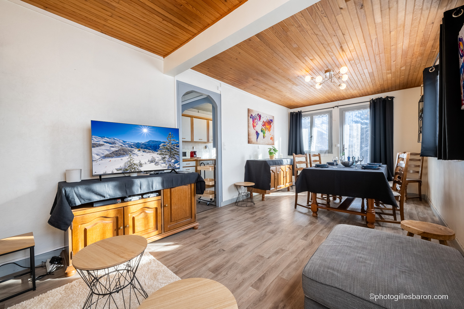 Appartement 3 pièces 6 personnes Chalet les 2 vaches_Orcières