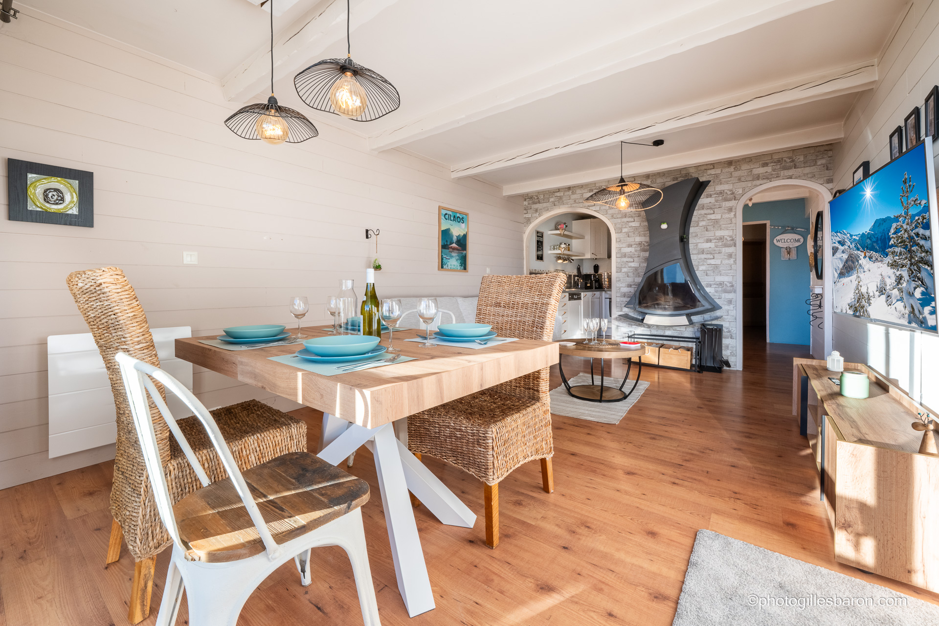 Apppartement 3 pièces 4 personnes Soleil des Alpes E9_Orcières