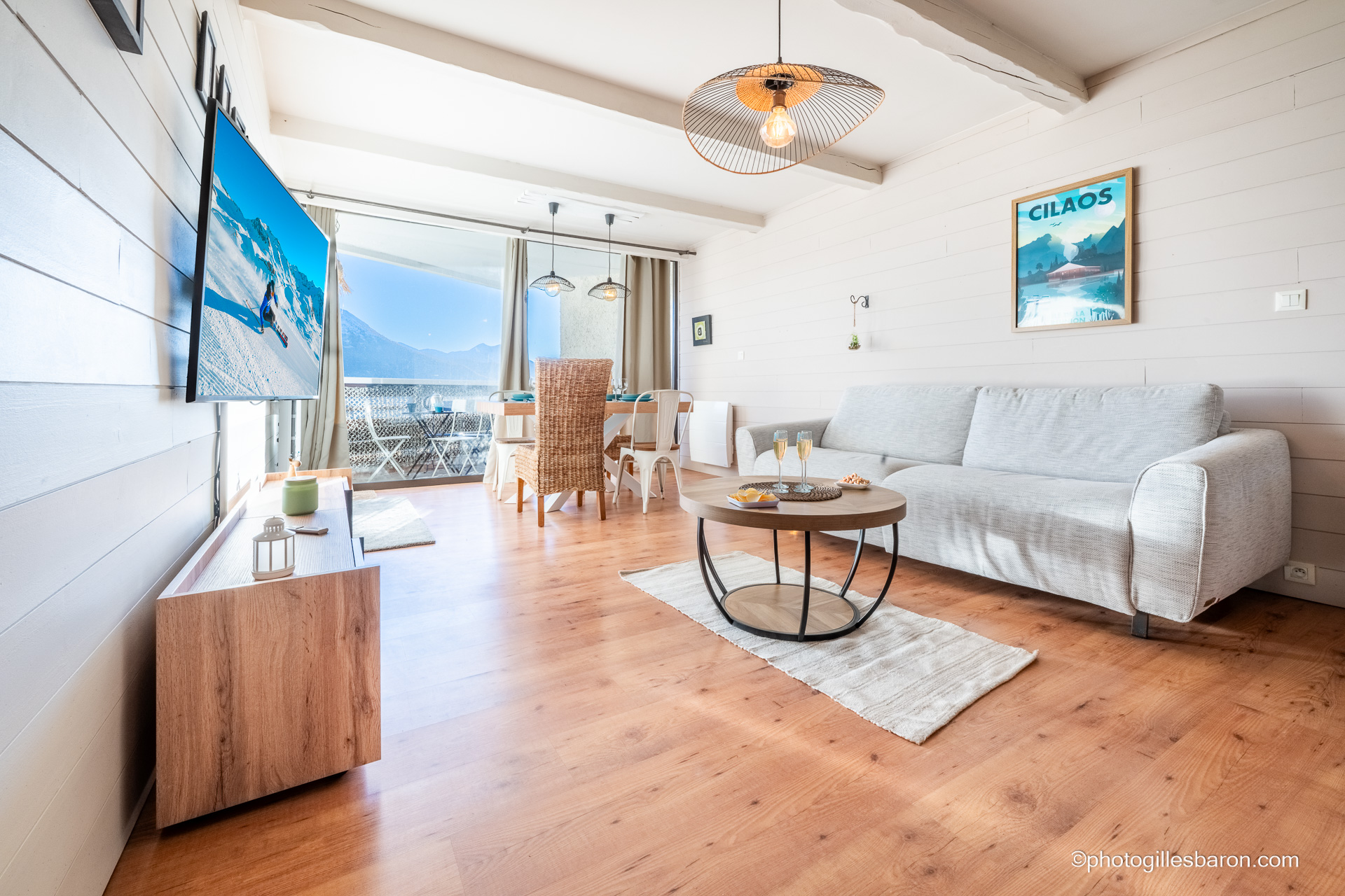 Apppartement 3 pièces 4 personnes Soleil des Alpes E9_Orcières