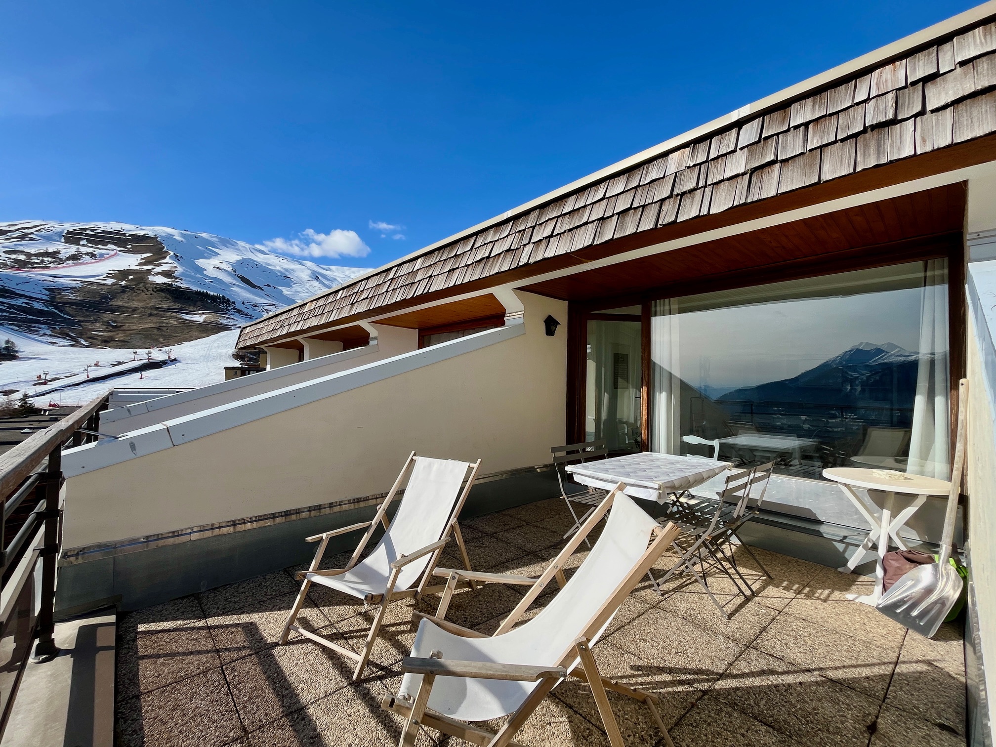 Appartement 2 pièces cabine 6 personnes Bellevue E58_Orcières