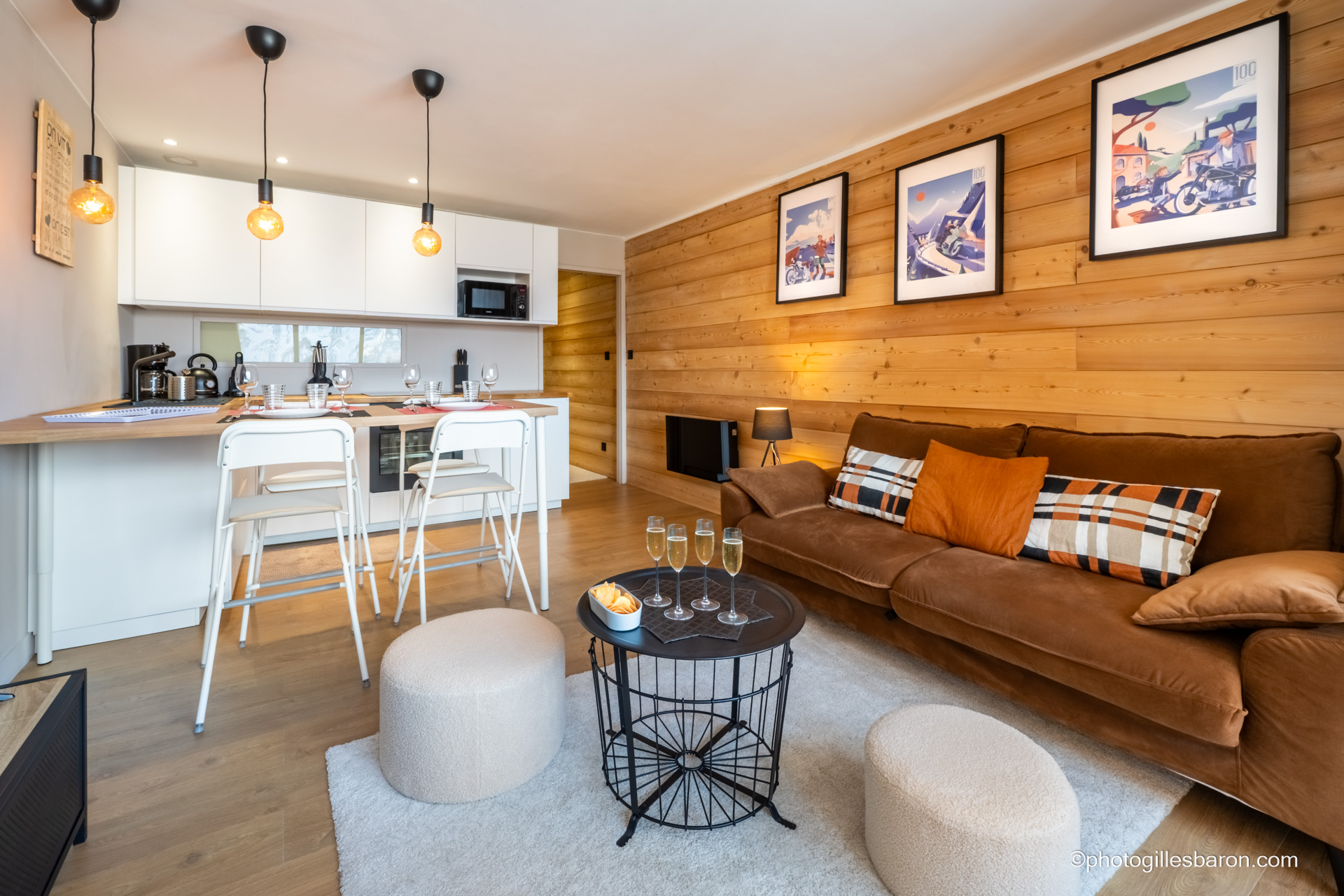 Studio cabine  2/ 4 personnes Queyrelet 2 entrée 5_Orcières