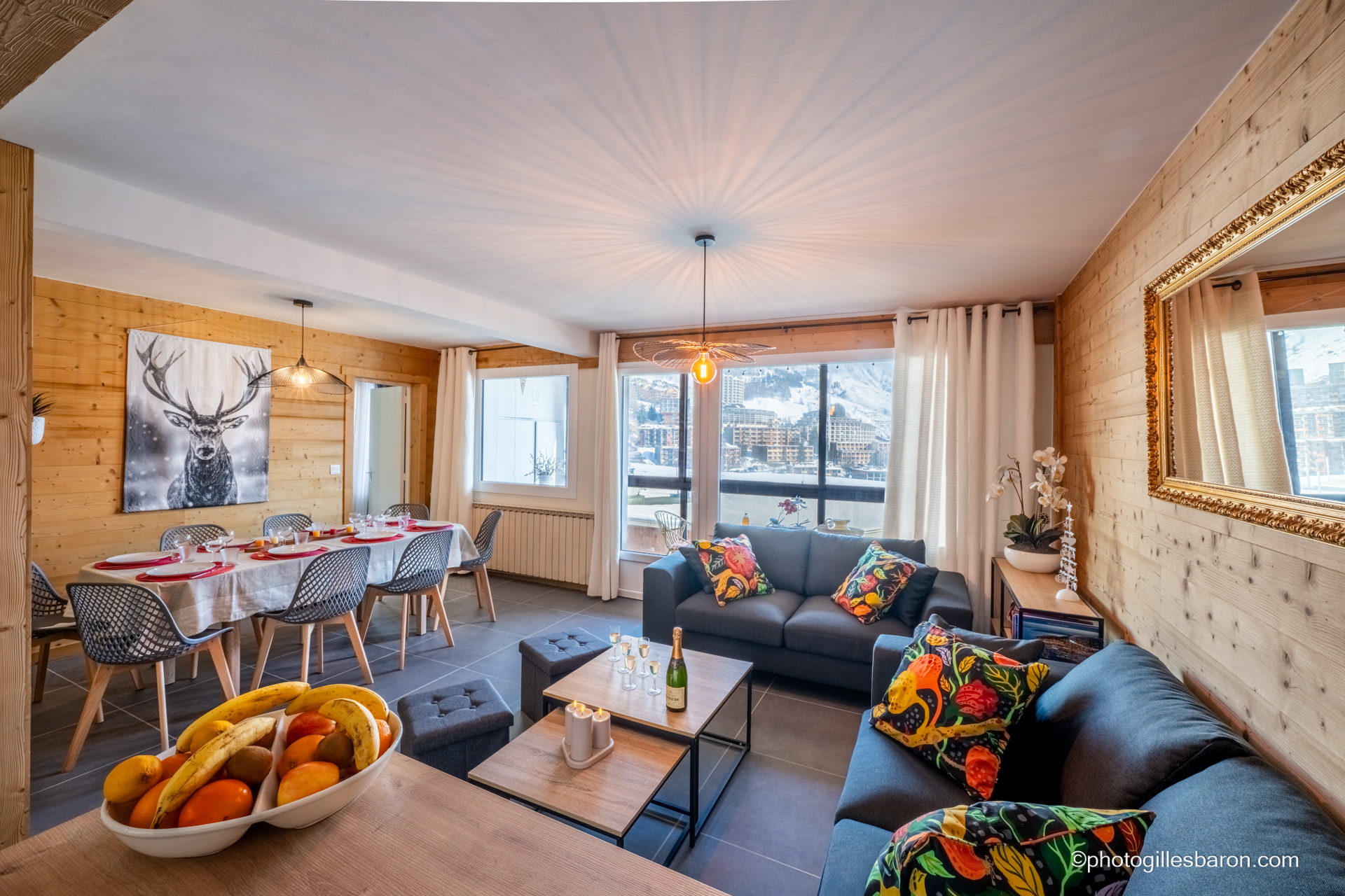 Appartement Le Champsaur  Le Beretzo 4 pièces 8 personnes_Orcières