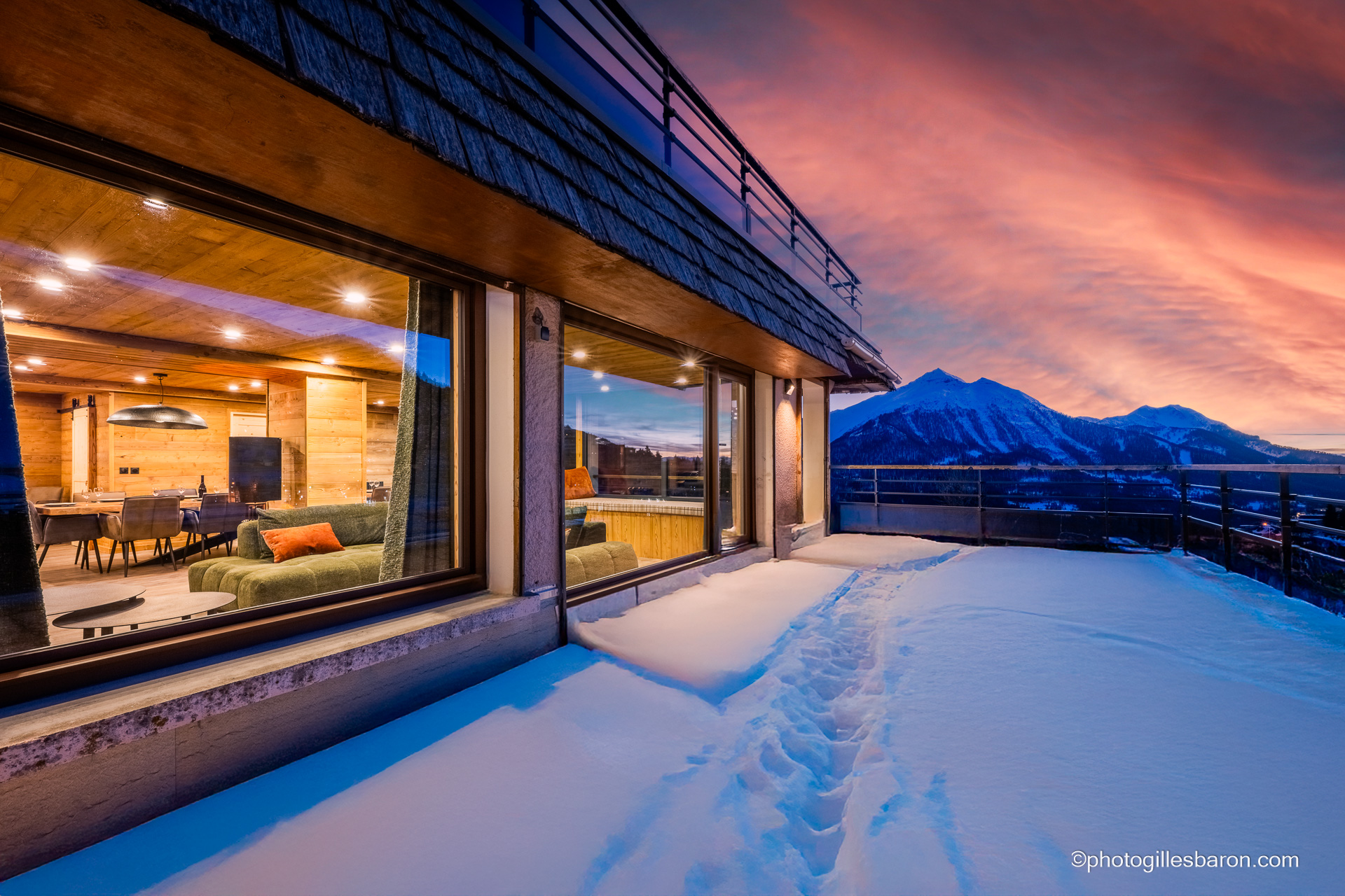 Le 180 Appartement 5 pièces 12 personnes Bellevue E46_Orcières