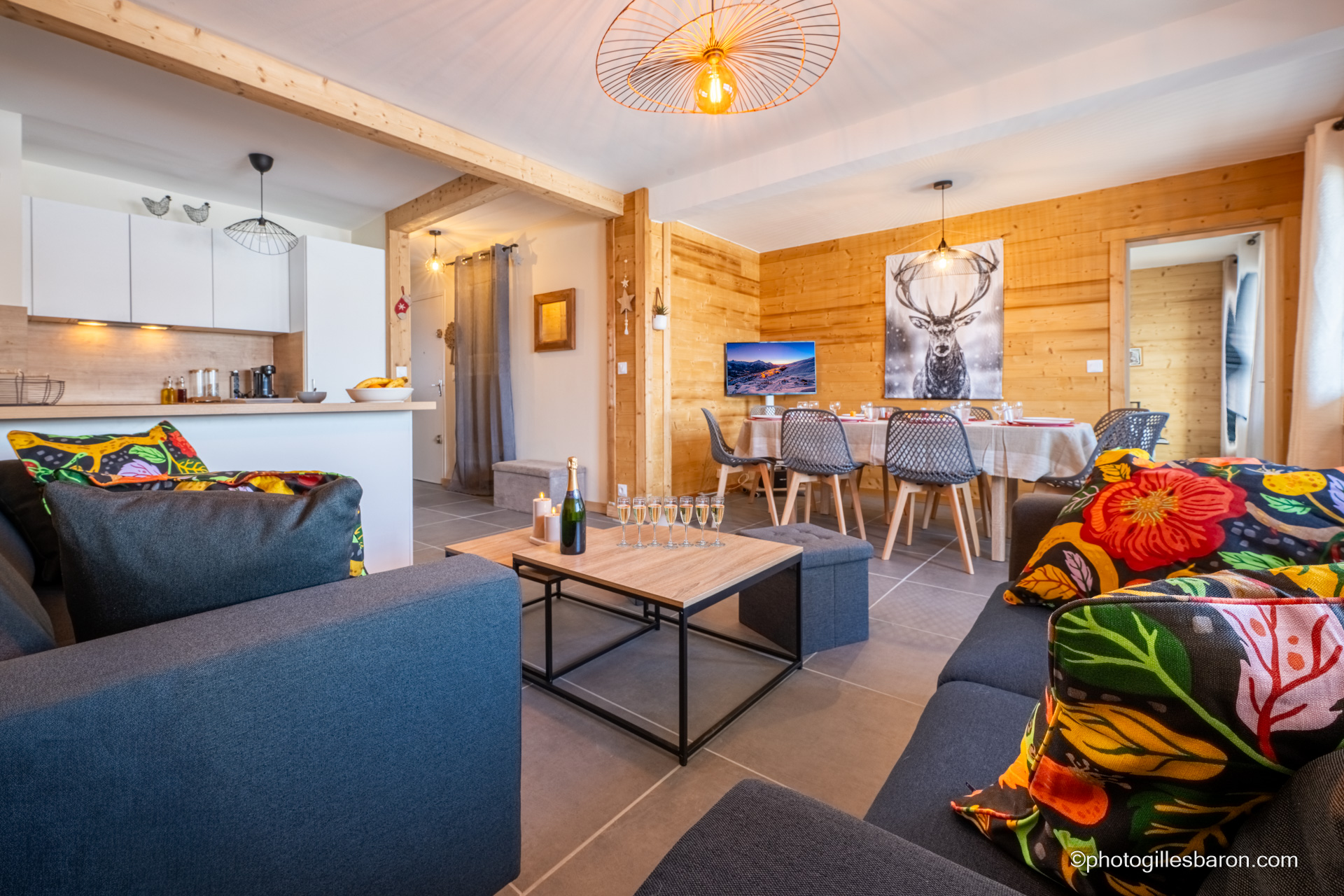 Appartement Le Champsaur Le Beretzo 4 pièces 8 personnes_Orcières