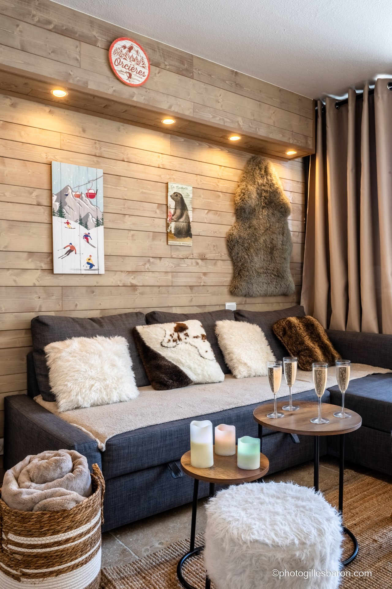 Studio cabine 2/4 personnes Le Cocooning Les Eaux Claires_Orcières