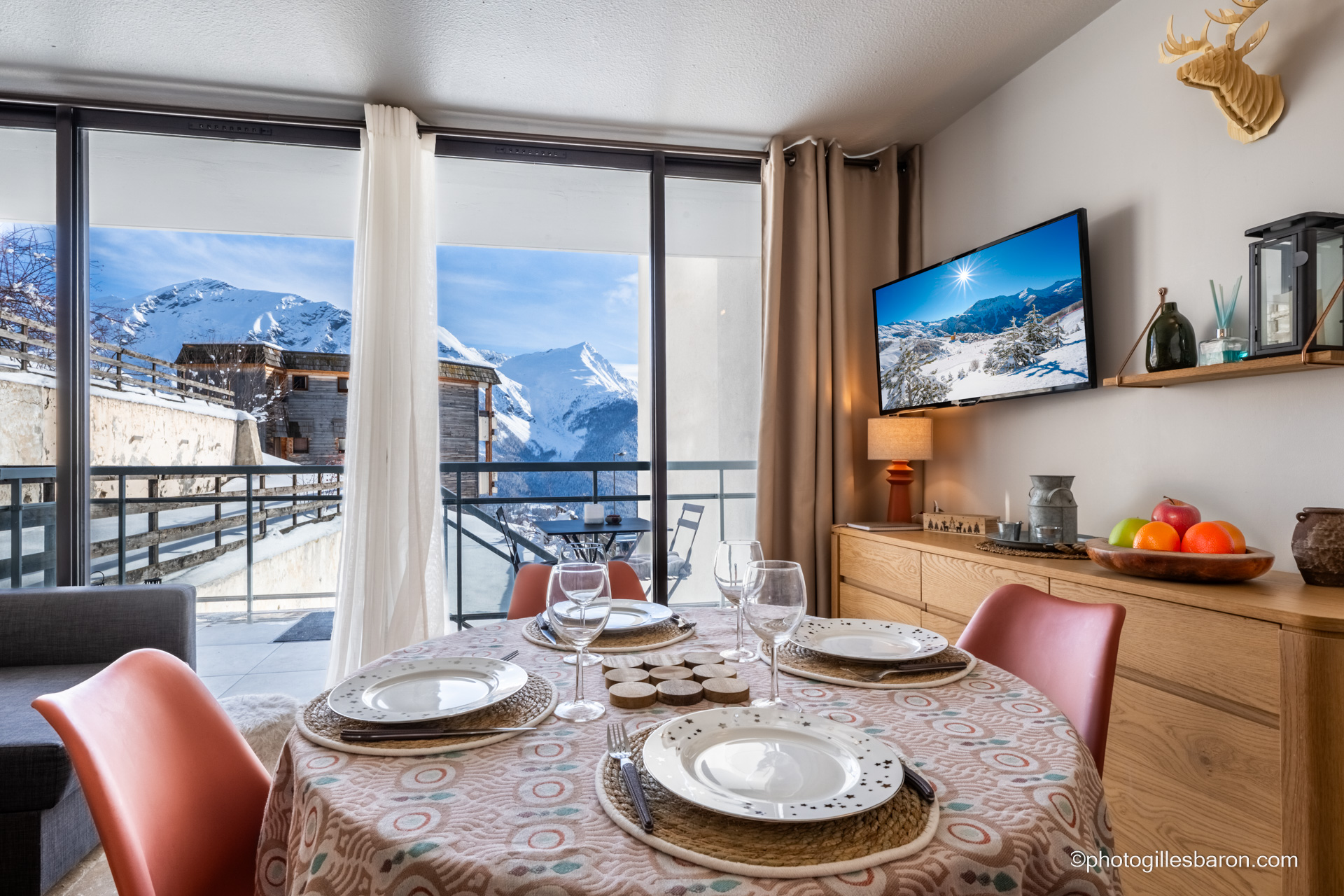 Studio cabine 2/4 personnes Le Cocooning Les Eaux Claires_Orcières