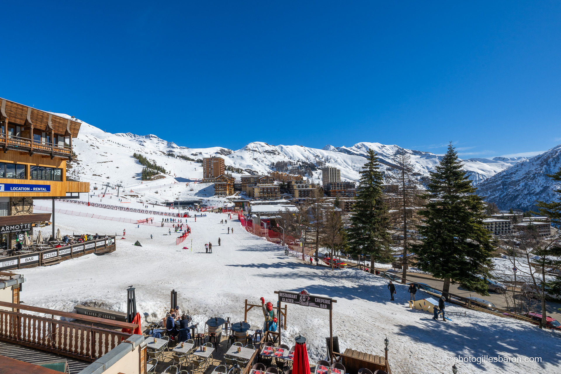 3 room apartment 6 people Le Chamois Entrance n ° 4_Orcières