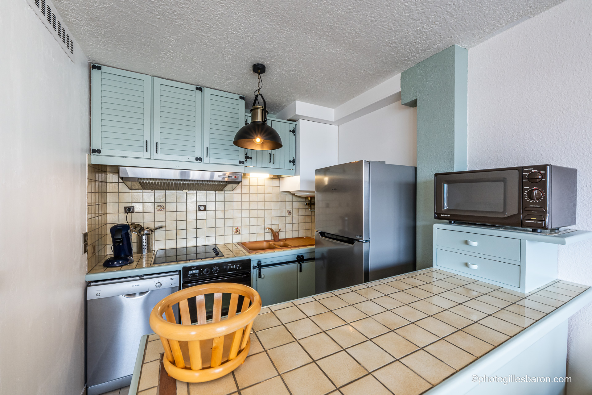 Appartement 3 pièces 6 personnes Le Chamois entrée 4- 3e étage_Orcières