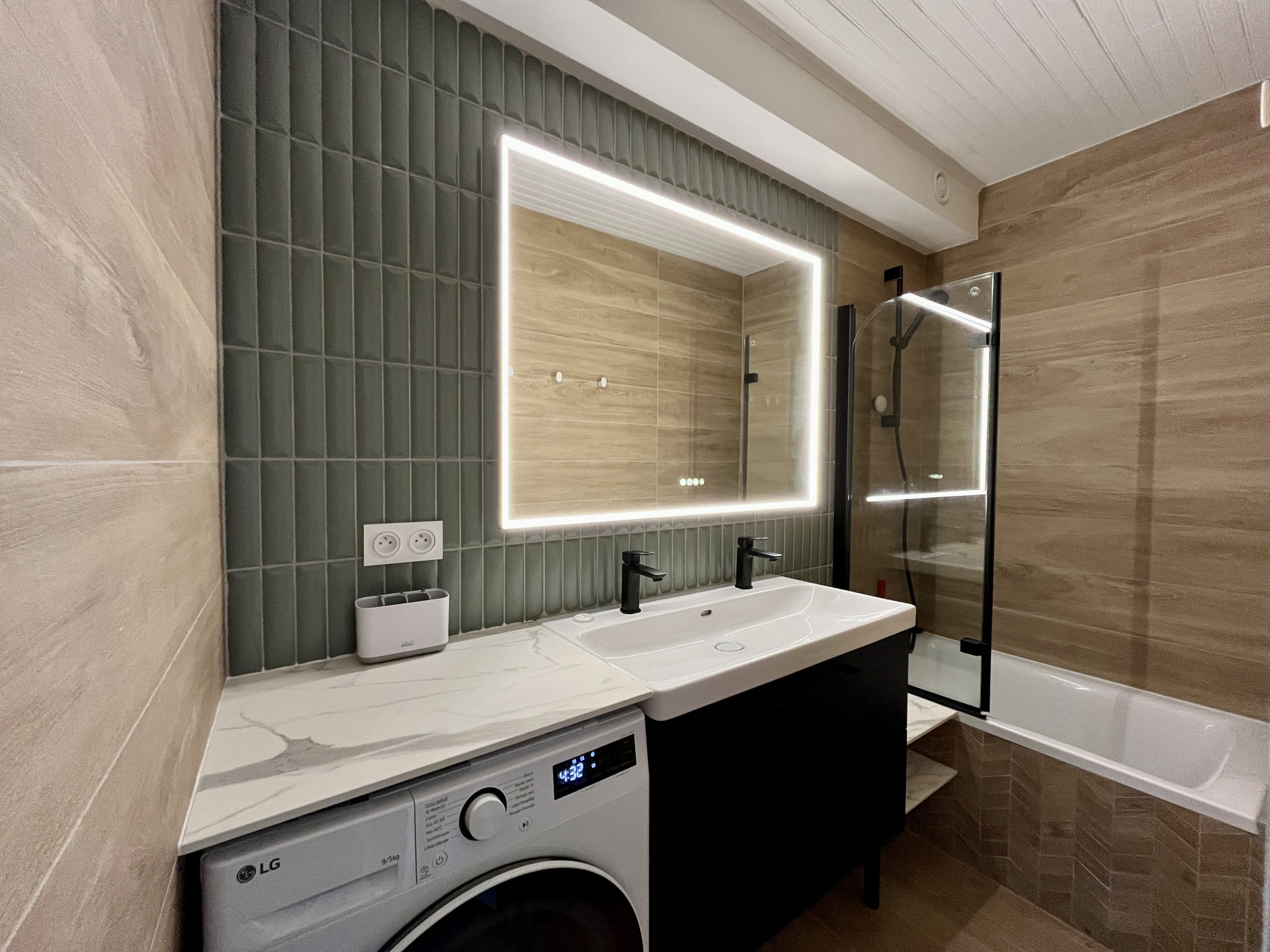 Appartement 2 pièces cabine 6 personnes Bellevue E58_Orcières