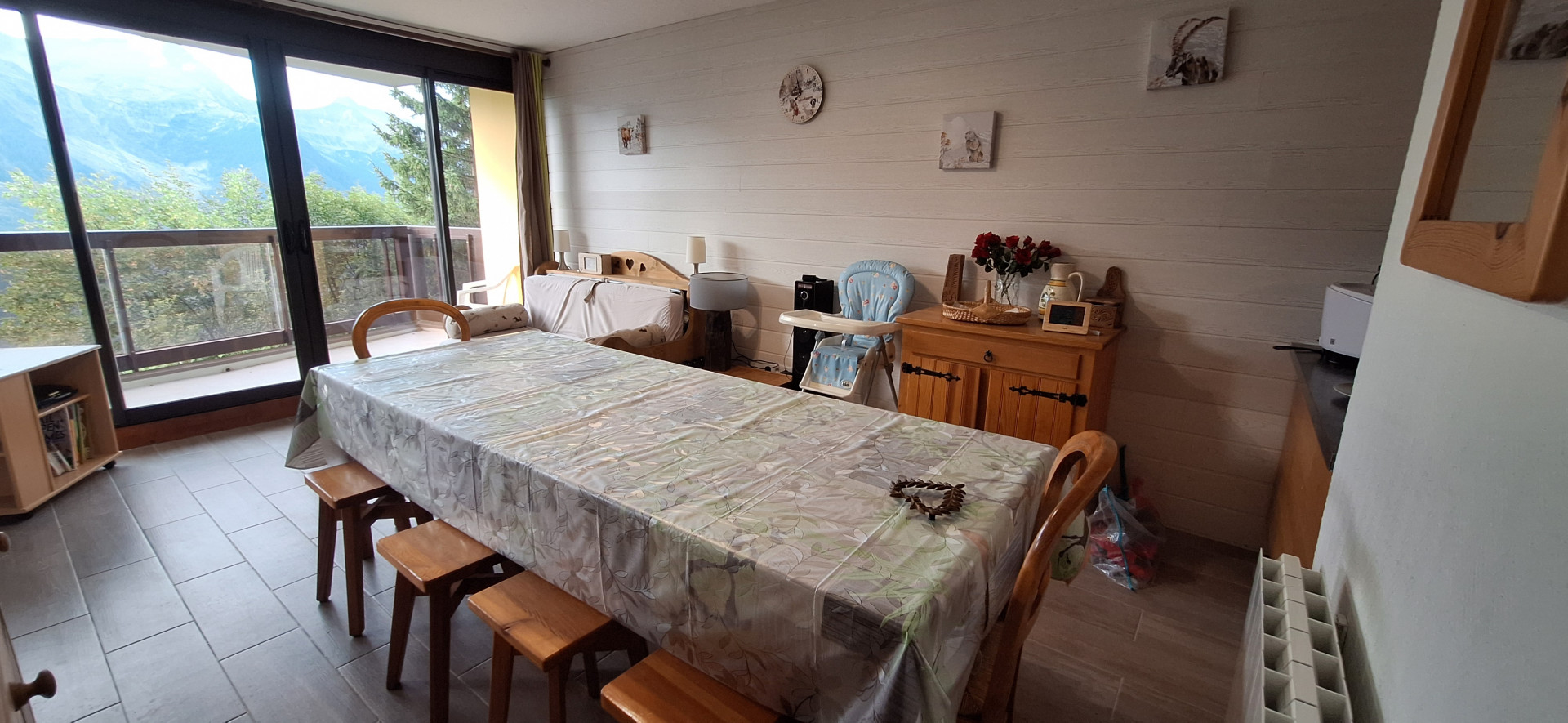 Appartement 2 pièces 6 personnes Queyrelet 2 entrée 4_Orcières Appartement 2 pièces 6 personnes Queyrelet 2 entrée 4_Orcières