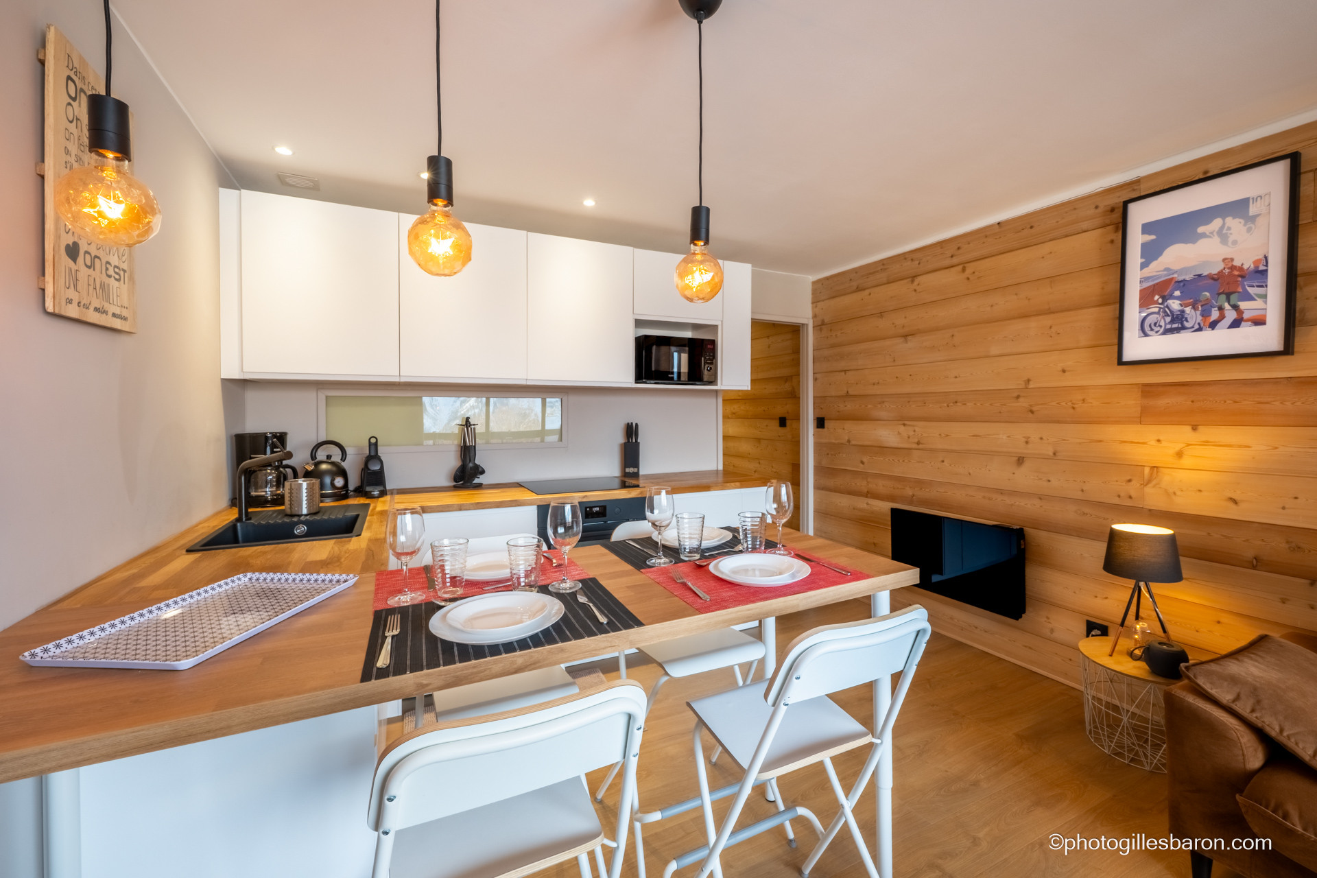 Studio cabine  2/ 4 personnes Queyrelet 2 entrée 5_Orcières