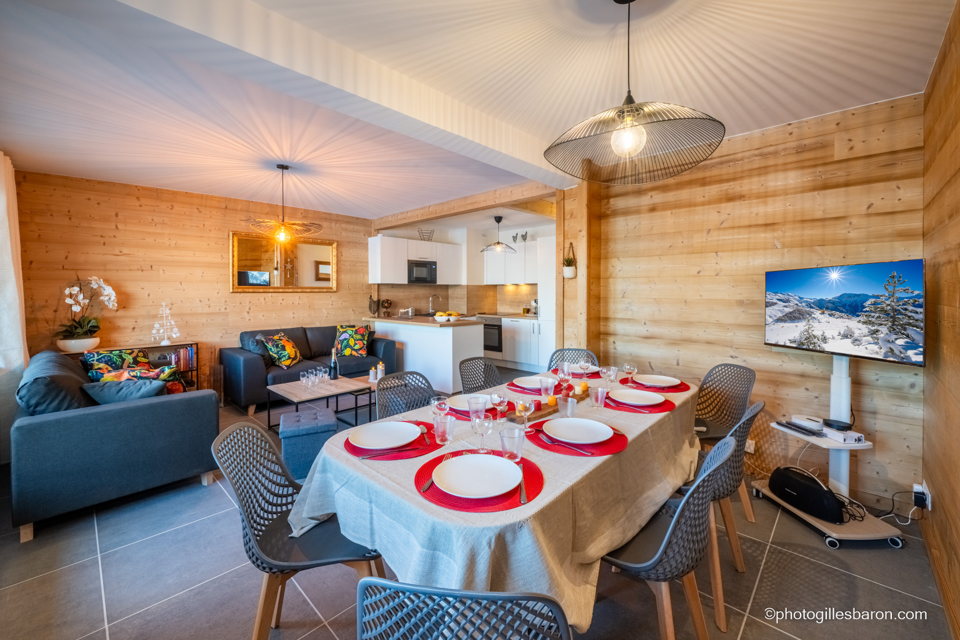 Appartement Le Champsaur  Le Beretzo 4 pièces 8 personnes_Orcières