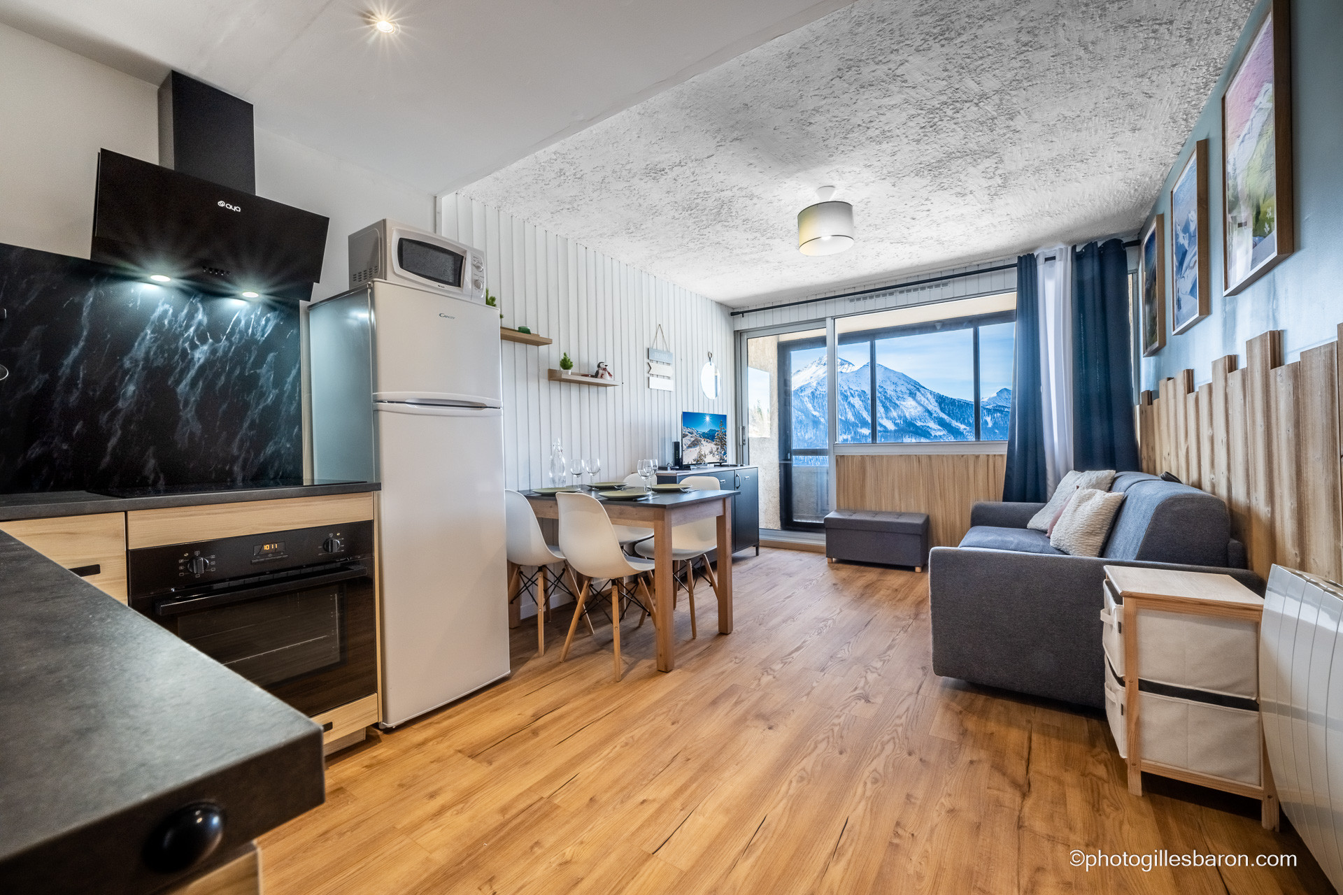 Studio cabine Balcons d'Orcières A21_Orcières - © G.Baron Studio cabine Balcons d'Orcières A21_Orcières