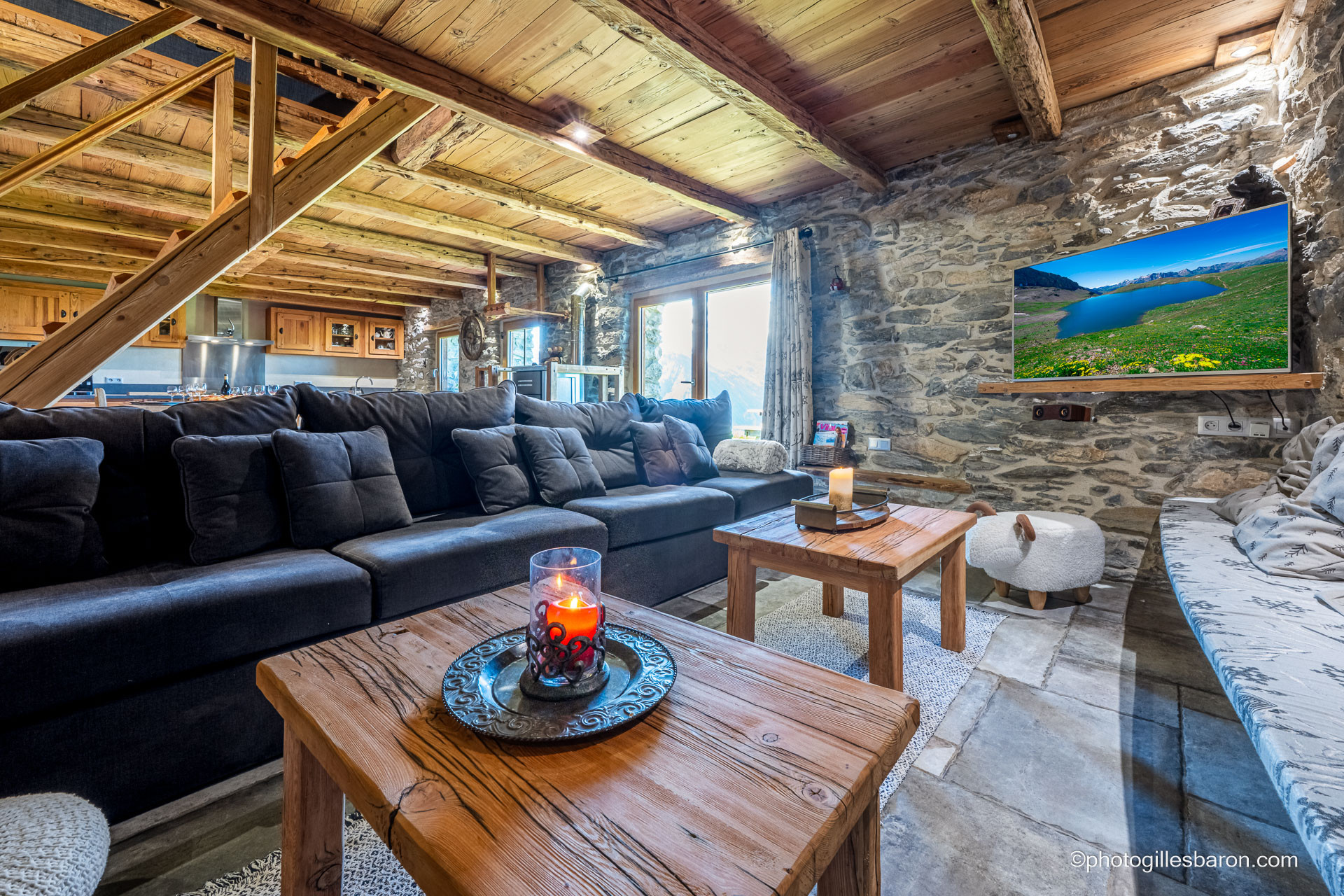 Alpine chalet Le Kitz 5 rooms 10 people in Forest des Estaris_Orcières