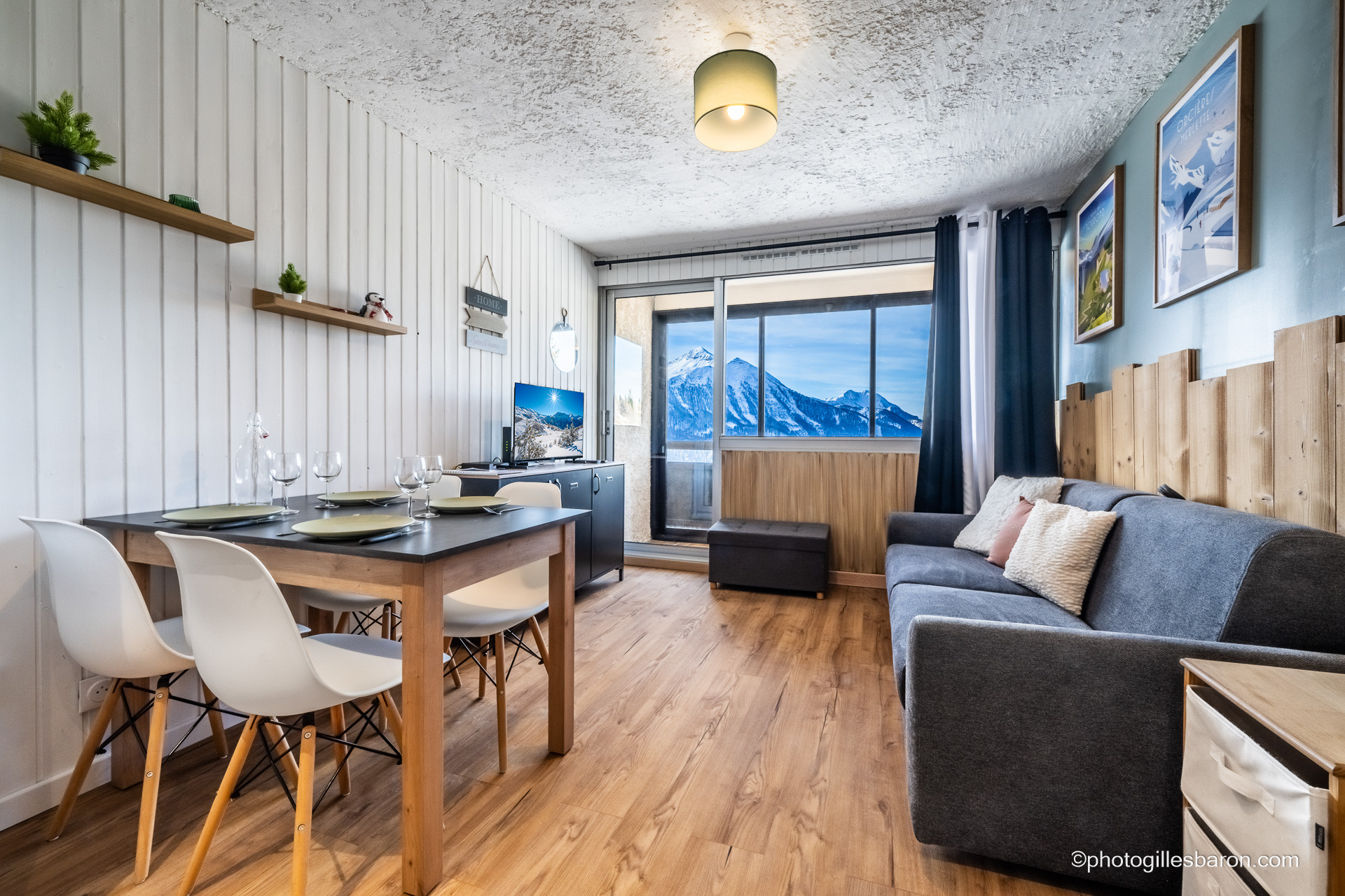 Studio cabine Balcons d'Orcières A21_Orcières - © G.Baron Studio cabine Balcons d'Orcières A21_Orcières