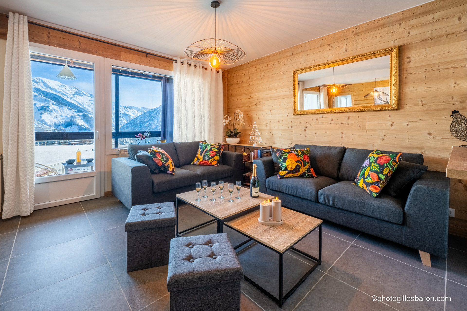 Appartement Le Champsaur Le Beretzo 4 pièces 8 personnes_Orcières - © Gilles Baron Appartement Le Champsaur Le Beretzo 4 pièces 8 personnes_Orcières