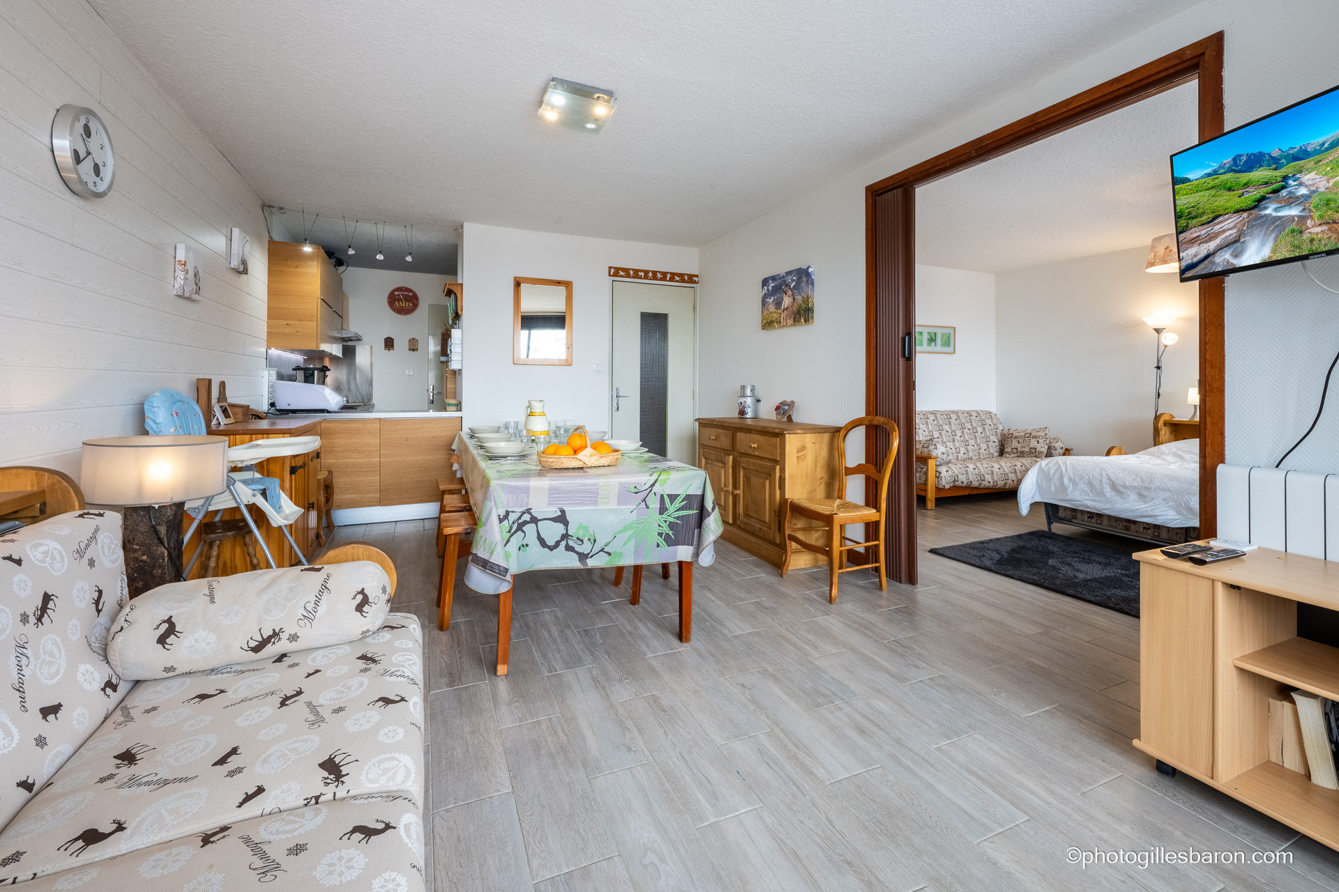 Appartement 2 pièces 6 personnes Queyrelet 2 entrée 4_Orcières Appartement 2 pièces 6 personnes Queyrelet 2 entrée 4_Orcières