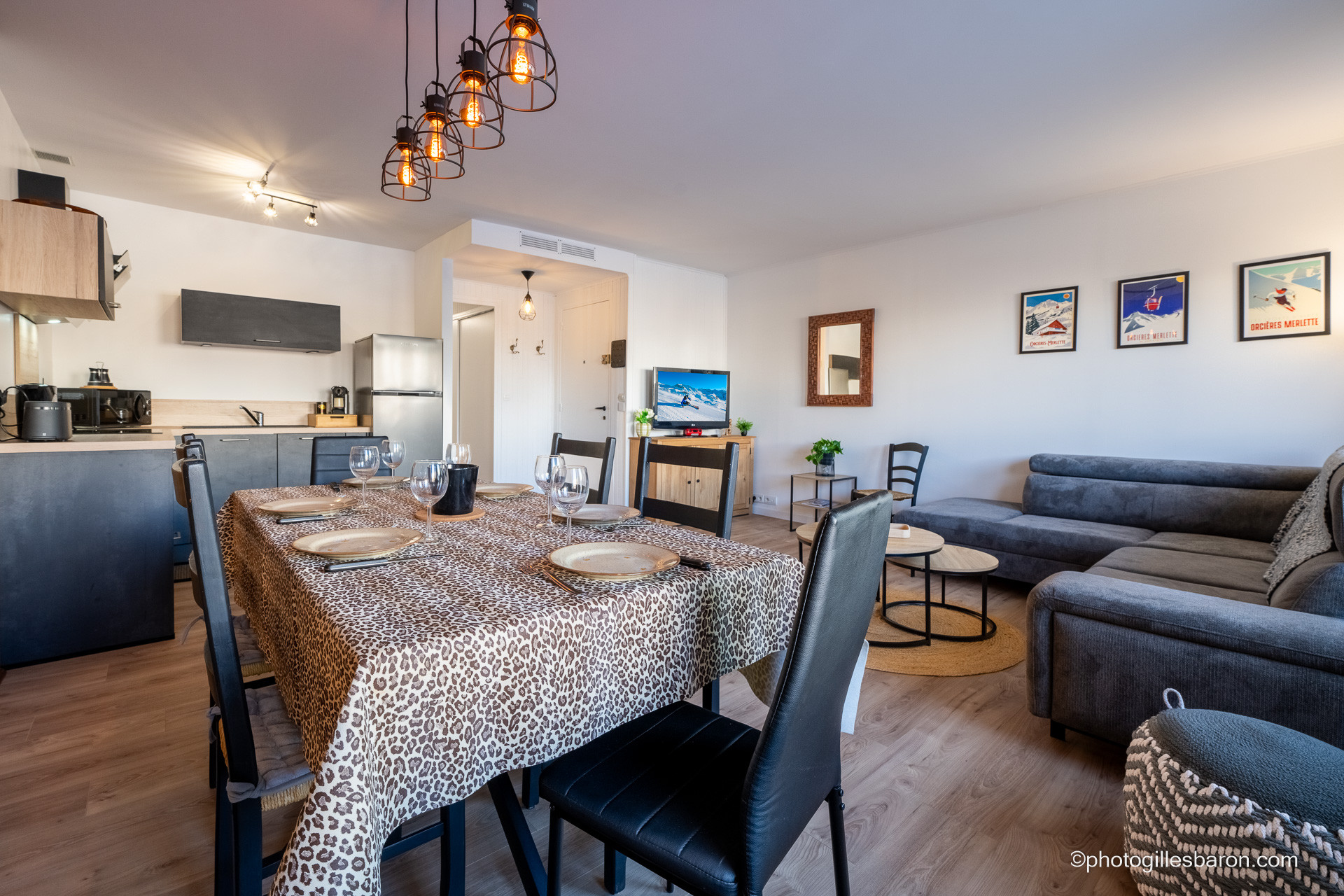 Appartement 3 pièces 6 personnes Le Chamois entrée 1 - 1er étage_Orcières Appartement 3 pièces 6 personnes Le Chamois entrée 1 - 1er étage_Orcières