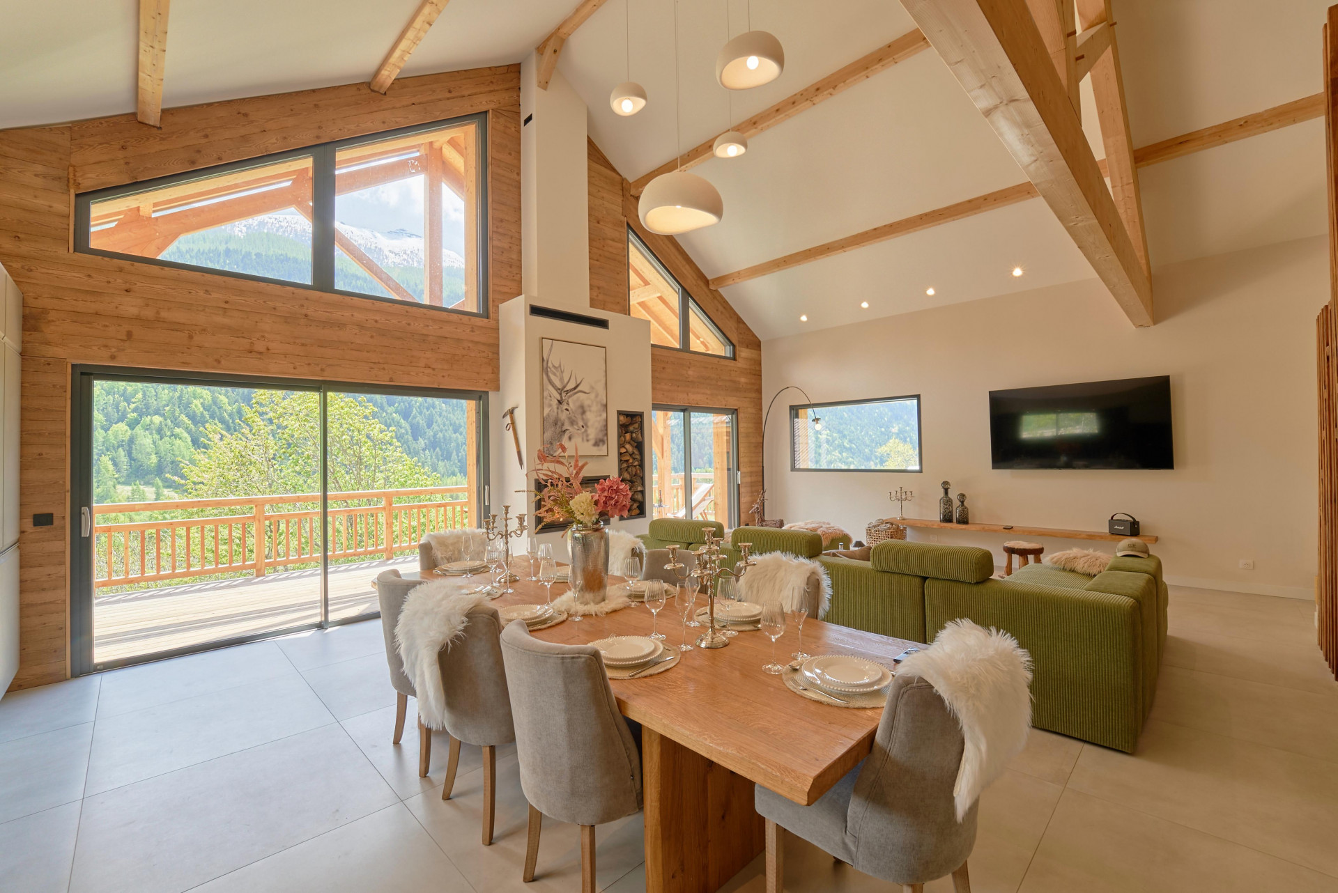 Chalet du Cerf 5 pièces 8 personnes_Orcières - © Abcaya Chalet du Cerf 5 pièces 8 personnes_Orcières