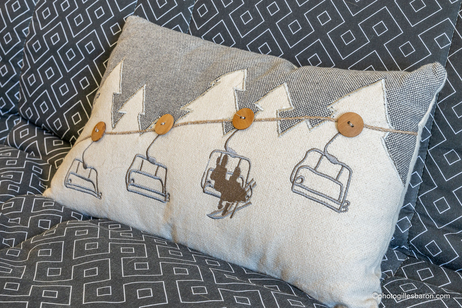 Détail coussin