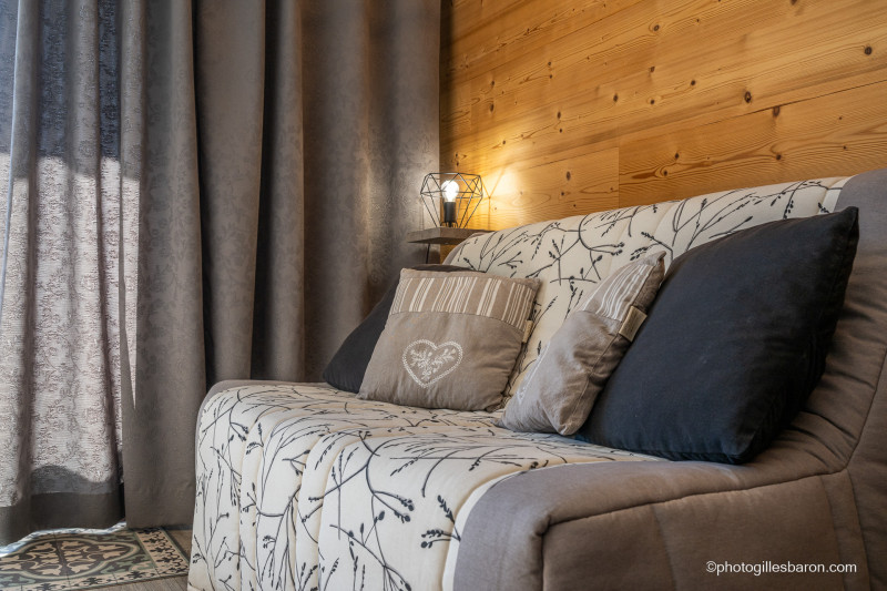 Studio cabine 4 personnes Eaux Claires n°2_Orcières - © G.Baron Studio cabine 4 personnes Eaux Claires n°2_Orcières