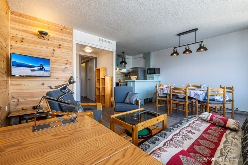 Appartement 3 pièces 6 personnes Le Chamois entrée 4- 3e étage_Orcières - © G.Baron Appartement 3 pièces 6 personnes Le Chamois entrée 4- 3e étage_Orcières