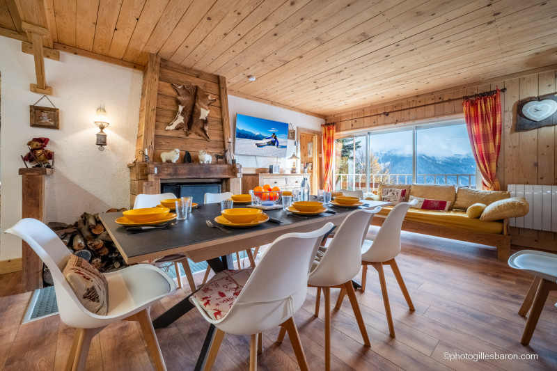 Chalet Janick 4 pièces 10 personnes_Orcières - © Gilles Baron Chalet Janick 4 pièces 10 personnes_Orcières