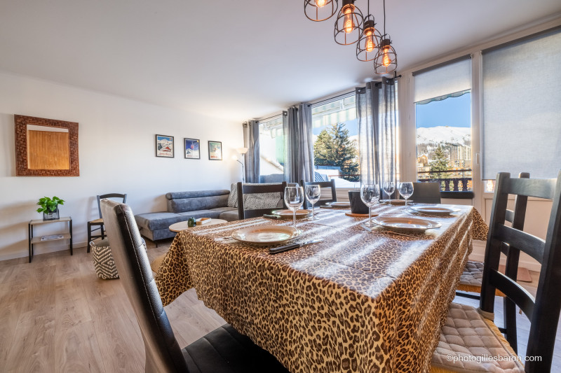 Appartement 3 pièces 6 personnes Le Chamois entrée 1 - 1er étage_Orcières - © G.Baron Appartement 3 pièces 6 personnes Le Chamois entrée 1 - 1er étage_Orcières