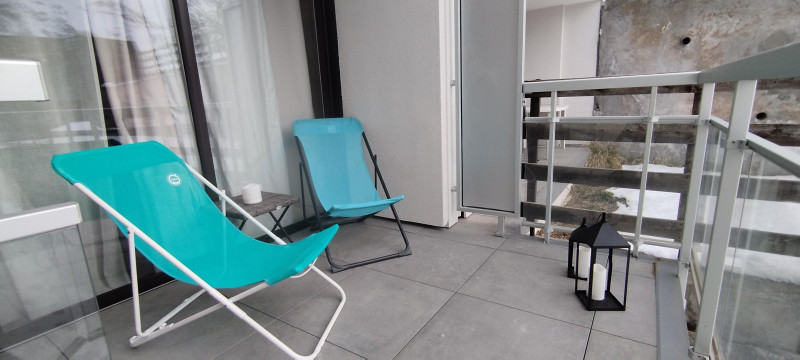 Studio cabine 2/4 personnes Le Cocooning Les Eaux Claires_Orcières - © Serra Studio cabine 2/4 personnes Le Cocooning Les Eaux Claires_Orcières