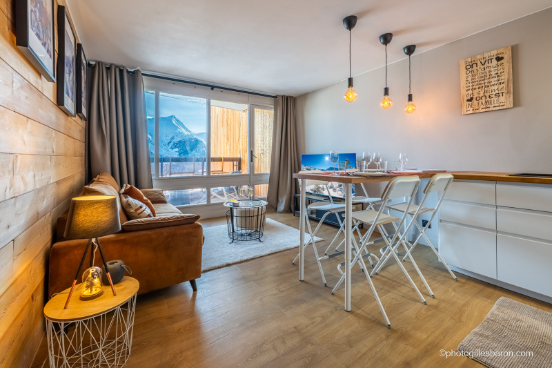 Studio cabine  2/ 4 personnes Queyrelet 2 entrée 5_Orcières