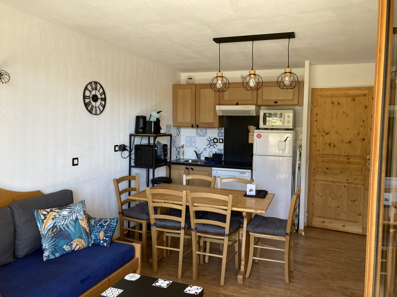 Appartement 2 pièces cabine 4 personnes Terrasses de la Bergerie B101_Orcières