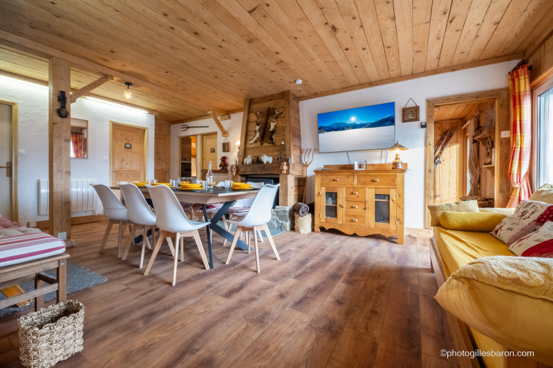 Chalet Janick 4 pièces 10 personnes_Orcières - © Gilles Baron Chalet Janick 4 pièces 10 personnes_Orcières