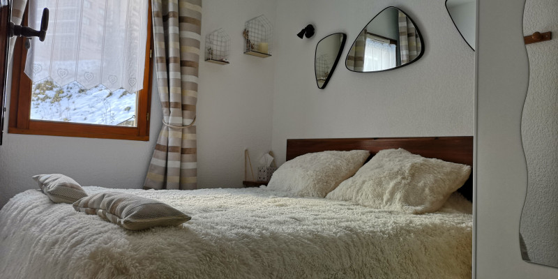 chambre - Chalet d'Orcières - © L.GILQUIN chambre - Chalet d'Orcières