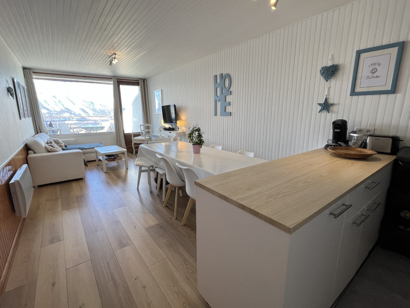 Appartement 2 pièces cabine 6 personnes Bellevue E58_Orcières - © Martin Appartement 2 pièces cabine 6 personnes Bellevue E58_Orcières