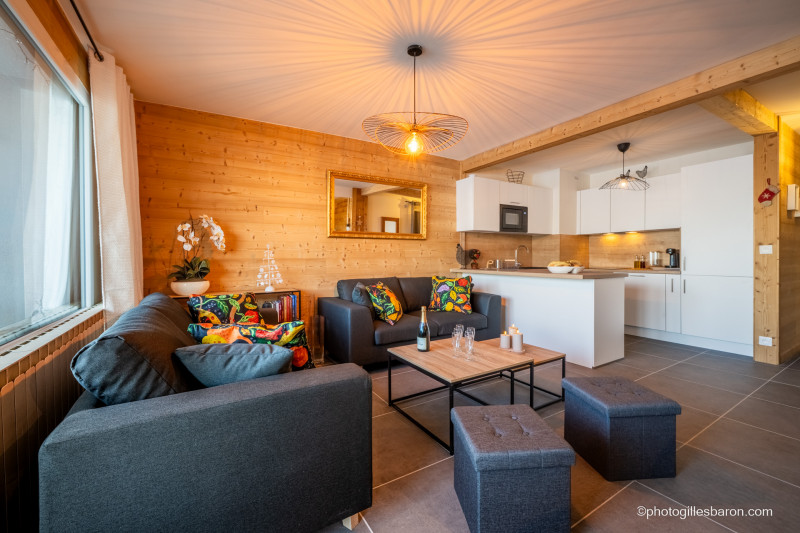 Appartement Le Champsaur Le Beretzo 4 pièces 8 personnes_Orcières - © Gilles Baron Appartement Le Champsaur Le Beretzo 4 pièces 8 personnes_Orcières
