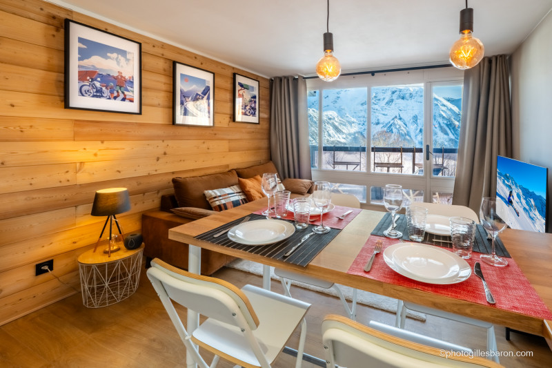 Studio cabine  2/ 4 personnes Queyrelet 2 entrée 5_Orcières