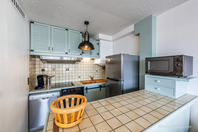 Appartement 3 pièces 6 personnes Le Chamois entrée 4- 3e étage_Orcières