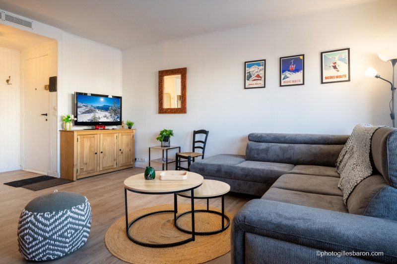 Appartement 3 pièces 6 personnes Le Chamois entrée 1 - 1er étage_Orcières