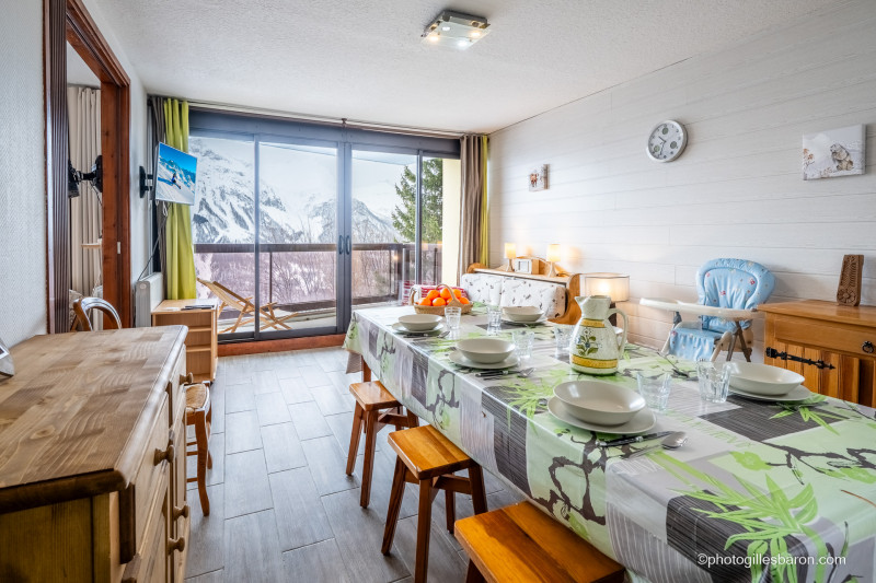 Appartement 2 pièces 6 personnes Queyrelet 2 entrée 4_Orcières