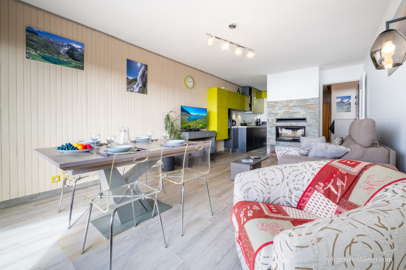 Appartement 2 pièces 4 personnes Queyrelet 1 entrée C2_Orcières