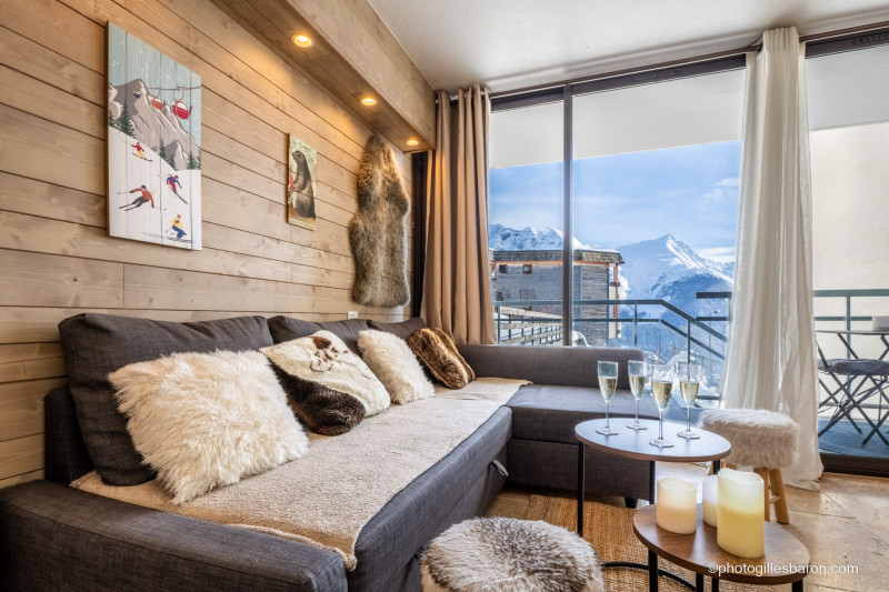 Studio cabine 2/4 personnes Le Cocooning Les Eaux Claires_Orcières