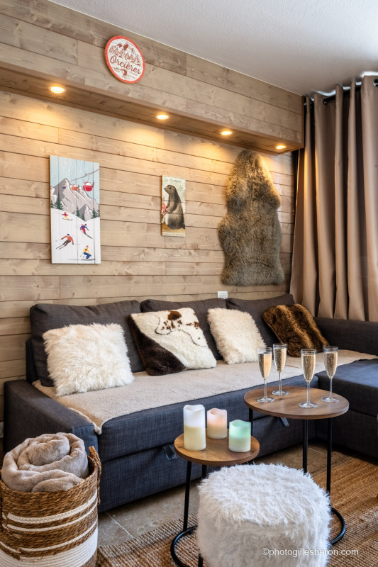 Studio cabine 2/4 personnes Le Cocooning Les Eaux Claires_Orcières