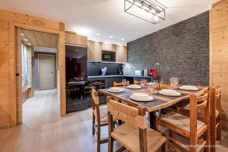 Appartement Le Mélèze 2 pièces  4/6 personnes Les Eaux Claires_Orcières