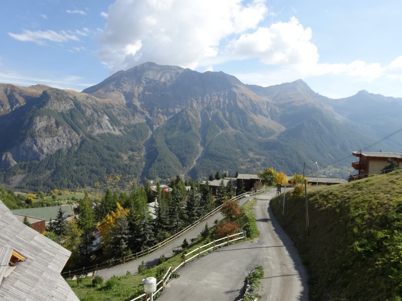 Vue depuis la terrasse Meublé CHIARELLI P Orcières Merlette 1850