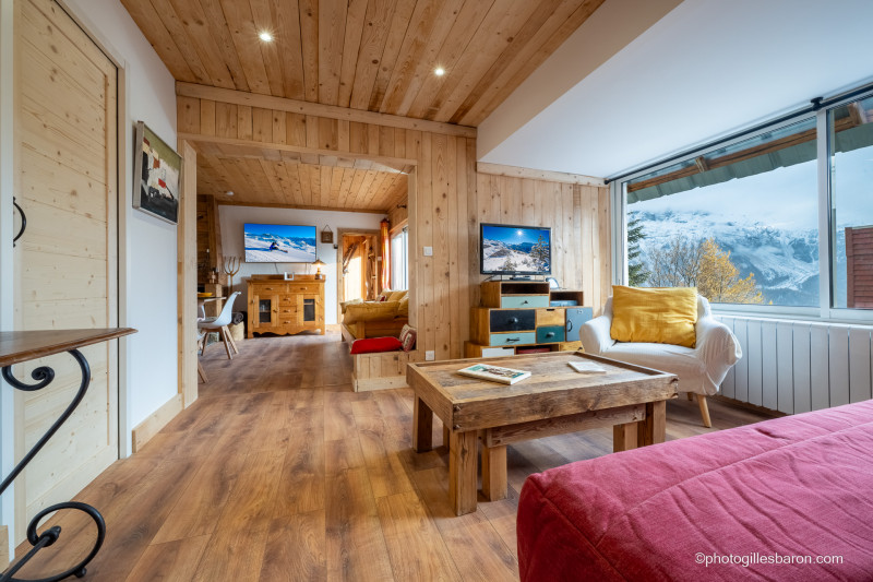 Chalet Janick 4 pièces 10 personnes_Orcières - © Gilles Baron Chalet Janick 4 pièces 10 personnes_Orcières