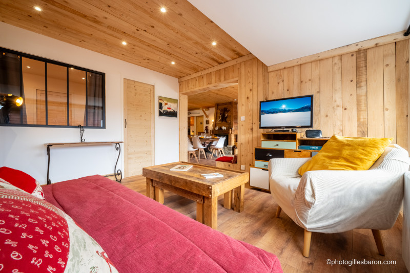 Chalet Janick 4 pièces 10 personnes_Orcières - © Gilles Baron Chalet Janick 4 pièces 10 personnes_Orcières