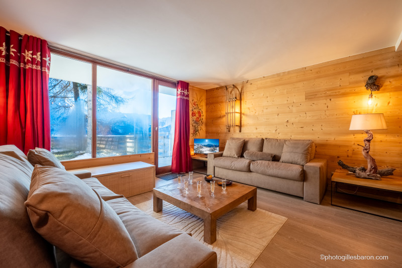 Appartement Les Eaux Claires 4/6 personnes_Orcières - © Gilles Baron Appartement Les Eaux Claires 4/6 personnes_Orcières